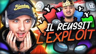 IL RÉUSSIT L&#39;EXPLOIT ! 😲 (Among Us)