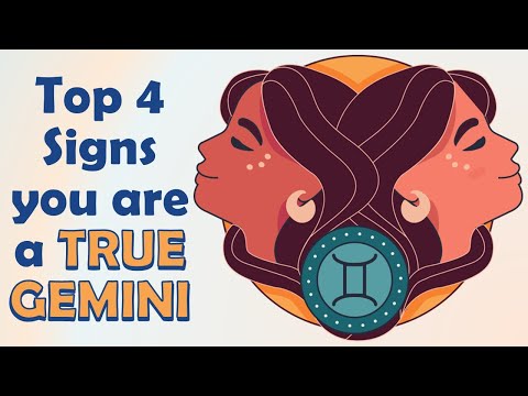 Top 4 Signs You Are a TRUE GEMINI