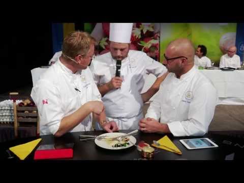 Markus Westh presenterar sin rätt. Årets Kock 2014: Semifinal #1 - Linköping