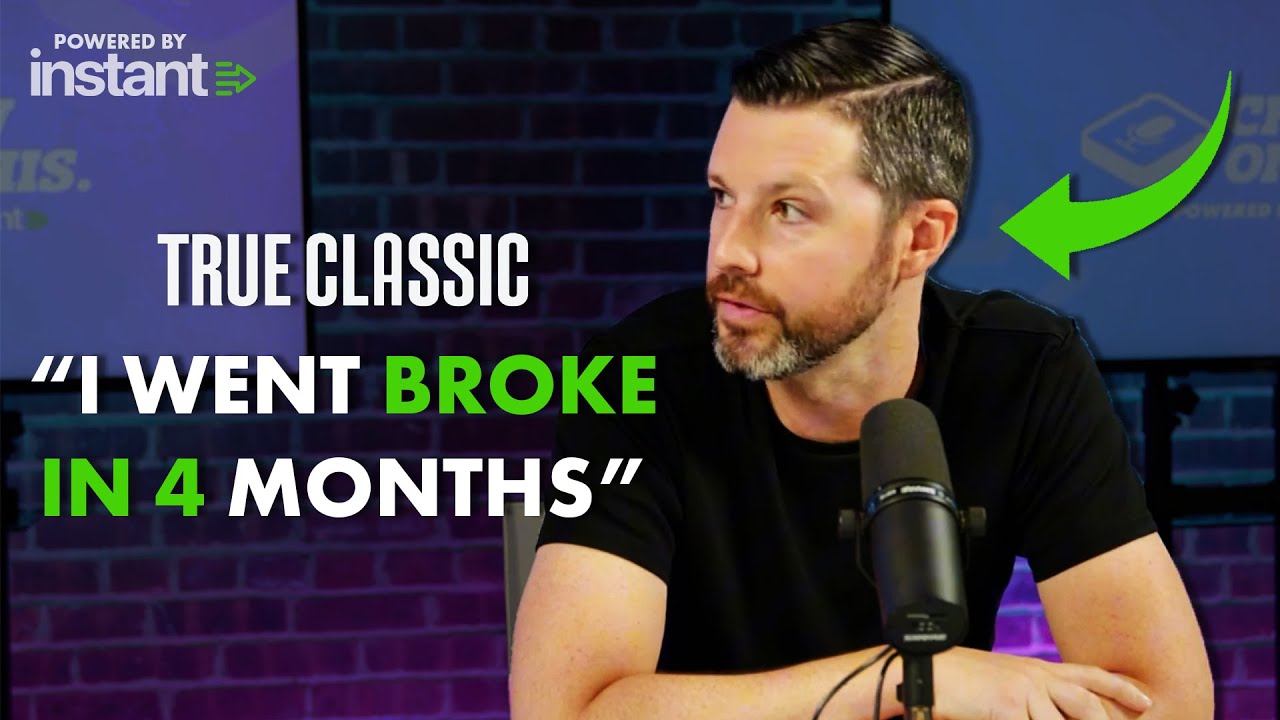 How True Classic CEO Went From Sleeping in a Garage to 9-Figure Revenue