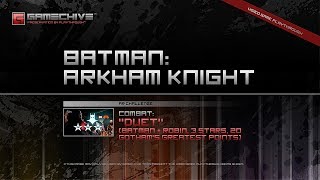 Batman: Arkham Knight (PS4) Gamechive (Combat Challenge 7: Duet, Batman & Robin, 3 Stars, 20 RP)