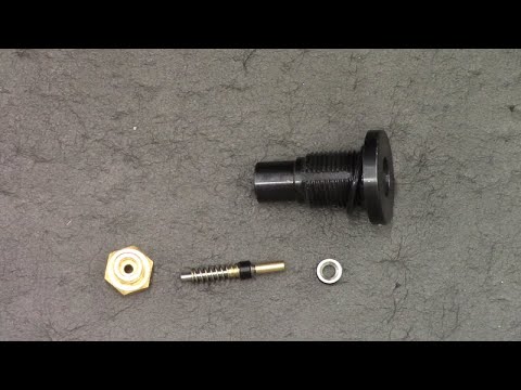 FX bottle valve disassembly and M3 bottle conversion