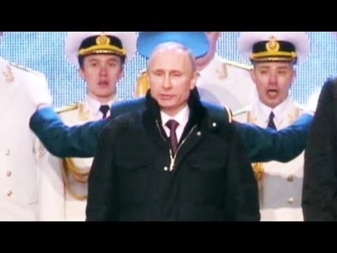 Putin's Russia Celebrates Taking Crimea