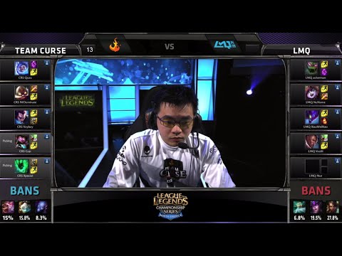 LMQ vs Curse Game 2 | 3rd place decider NA LCS Summer 2014 Playoffs | LMQ vs CRS G2 PAX S4 Regionals
