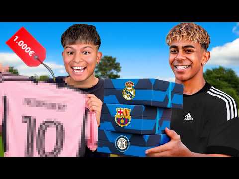 ABRÍ 50 CAJAS MISTERIOSAS DE CAMISETAS DE FUTBOL.. "Messi, Cristiano Ronaldo.."