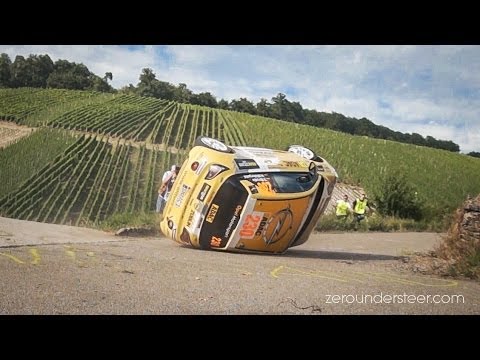 WRC Rally Deutschland 2013 - crashes, close calls & historic cars [HD]