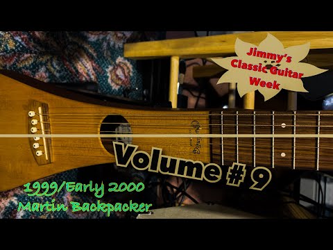 Classic | Vintage Guitar Week | Vol. 9 | Late 99 Early 00 Martin Backpacker Steel String Acoustic