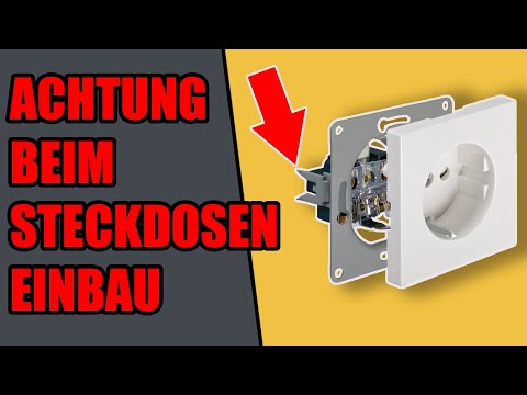 STECKDOSE MONTIEREN - Macht nicht DIESEN Fehler!