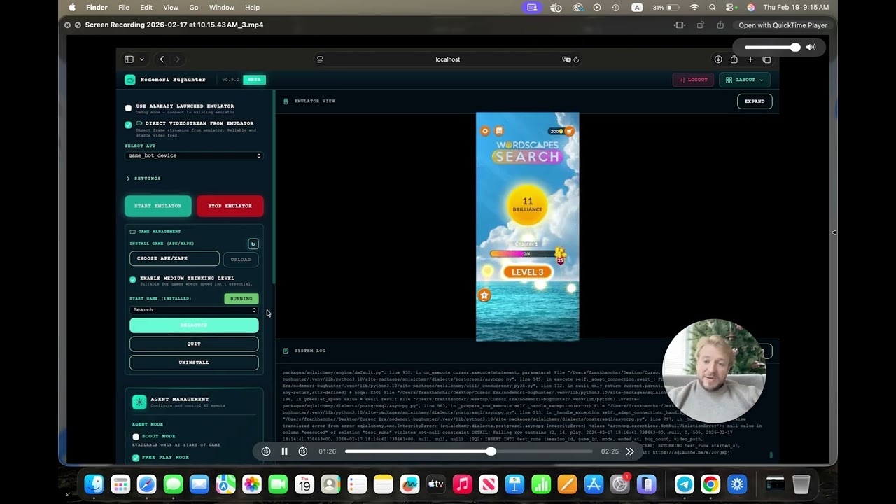 Step 02: AI PLAYS & LEARNS