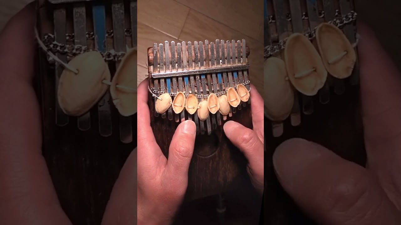 これは全部カリンバの音です。上にのってるのはピスタチオ。美味しかったです。