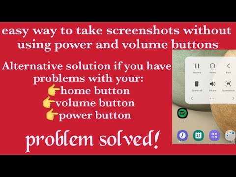 easy way to take screenshots without using power button and volume button|step by step tutorial