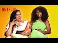 Between Two Faves Michelle Buteau Tasha Smith Survival Of The Thickest Netflix