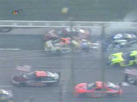 2005 UAW-Ford 500 - Part 9 of 29 (The Big One - Michael Waltrip Flip)