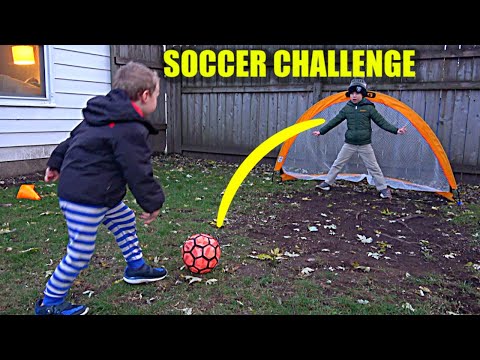 CRAZY Soccer Challenge | Colin Amazing