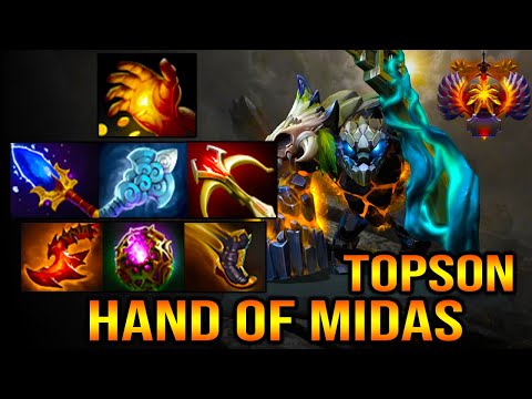 TOPSON META HAND OF MIDAS [ Tiny ] UNSTOPPABLE - UNCATCHABLE - BEST FIGHT TEAM