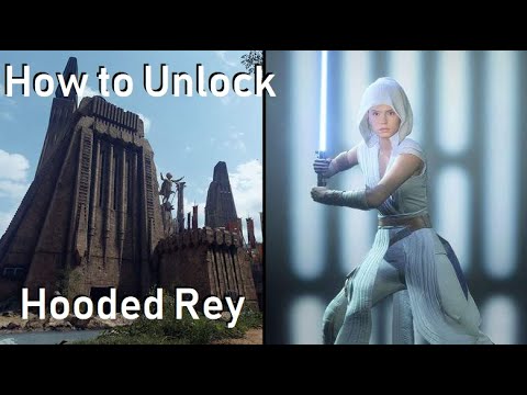 How to Unlock Hooded Rey Skin! (Resilient Skin Showcase) - Star Wars Battlefront 2