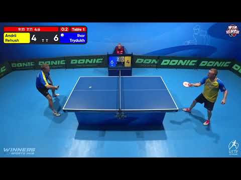 15:30 Andrii Rehush  0-3 Ihor Trydukh West 1 WIN CUP 06.11.2022 | TABLE TENNIS WINCUP