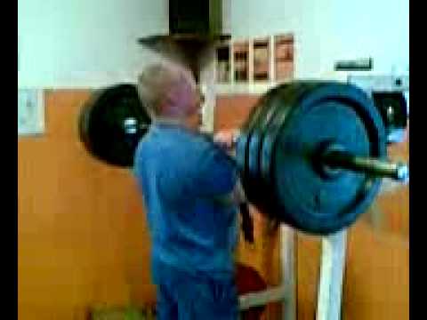 Belka 140kg Łukasz Woźniak "IRON"