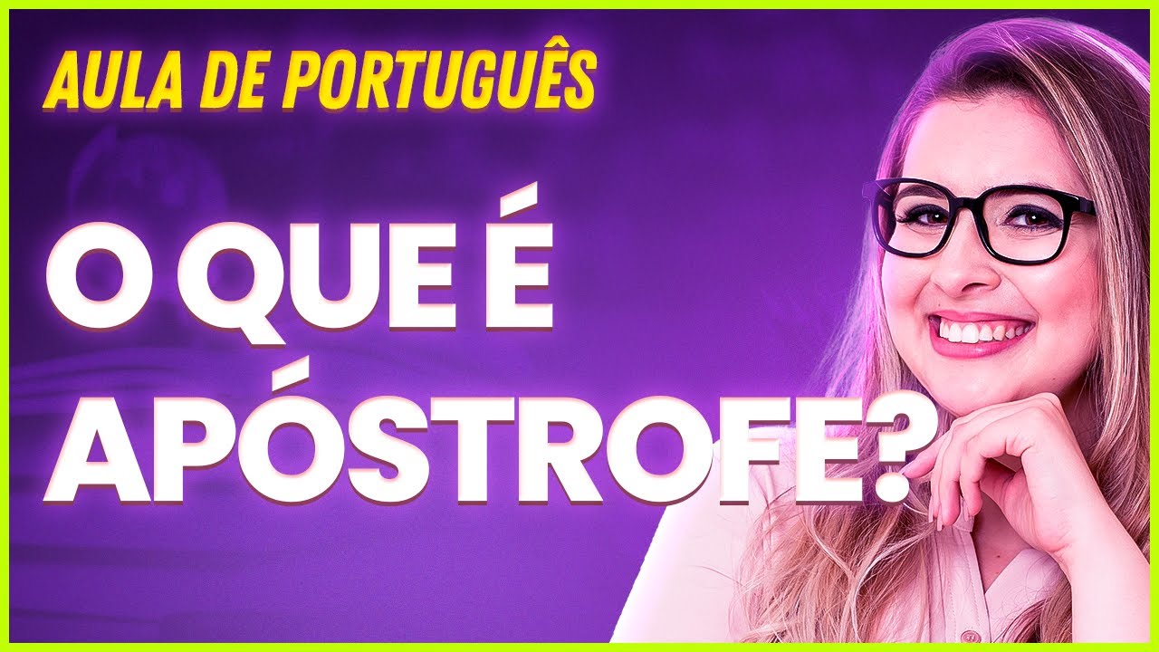 O QUE É APÓSTROFE? - Professora Pamba