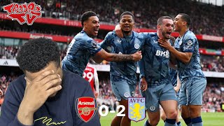 Arsenal 0-2 Aston Villa | Troopz Match Reaction | The Title Is GONE!!