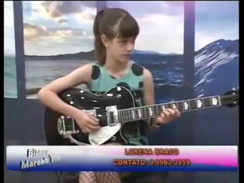 Lorena Braco (10 anos) Don't Worry Baby - Beach Boys - guitar cover