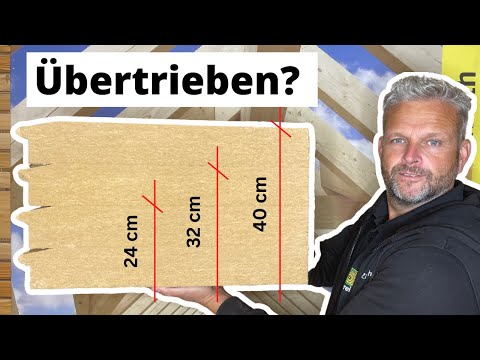 Thermal insulation: This is the ideal thickness (cost vs. benefit)