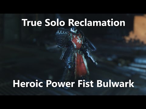Space Marine 2: Heroic Power Fist Bulwark Build - True Solo Absolute Reclamation