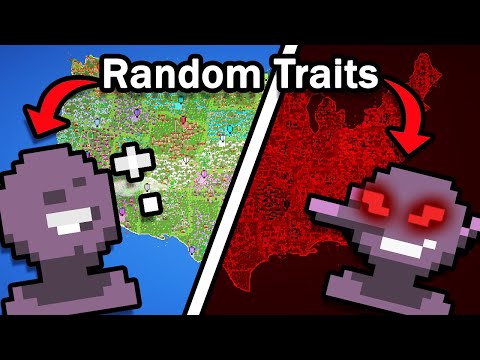 I Gave All 50 States A Random Trait and Made Them Fight To the Death! - (WorldBox)