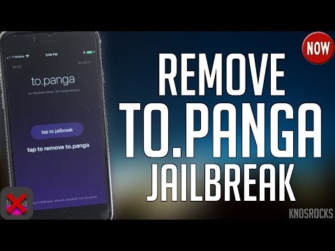 How To Remove & Uninstall To.Panga Jailbreak NOW! Without Restoring iOS 11 - 11.1.2 iPhone iPad iPod