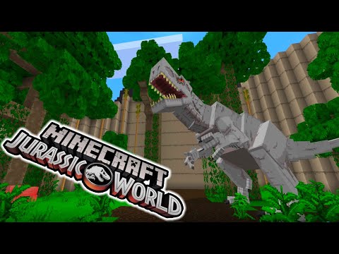Scuttles - Creating The INDOMINUS REX! - Minecraft Jurassic World DLC ep.3
