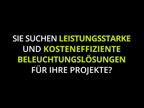 LEDAXO Leistungsprogramm: Industrieleuchten und Hochleistungsstrahler
