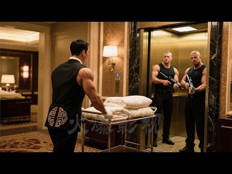 2025 Actionfilm! Söldnerkönig tarnt sich als Kellner, tötet 1000 Feinde, rettet Geiseln