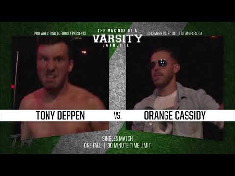 Orange Cassidy vs Tony Deppen Highlights HD PWG The Makings Of A Varsity Athlete
