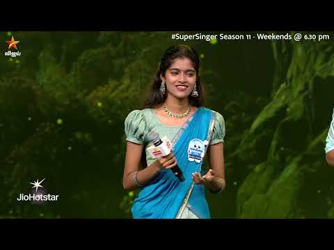 Glimpse of Rasa Rasa Song by #AnnBenson #Vignesh ❤️😍 | Super Singer Season 11 | Episode Promo