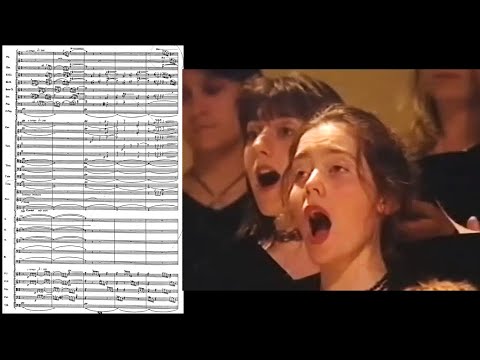 Walton: Belshazzar's Feast - Full Orchestral Score + Full Movie DOUBLE SCREEN