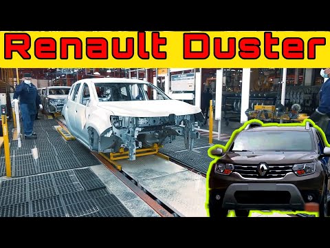 Renault Duster 2022 - Car factory | Factory Tour car making #mif #renault #duster