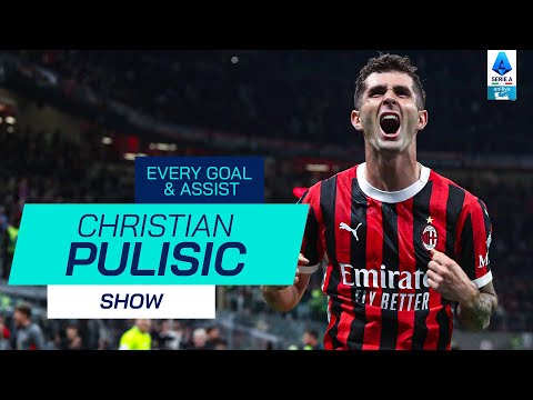 EVERY Christian Pulisic Goal & Assist | Serie A 2024/25