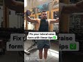 How to PROPERLY Dumbbell Lateral Raise || 3 Common Mistakes #SHORTS