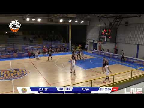 Highlights 🏆Final Eight Supercoppa Kienergia Rieti vs Talos Basket Ruvo 86-73