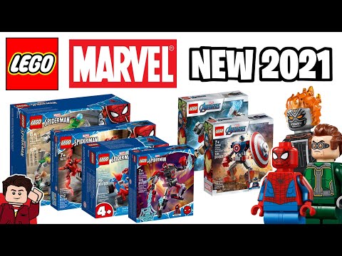 LEGO Marvel Avengers & Spider-Man 2021 Sets Revealed