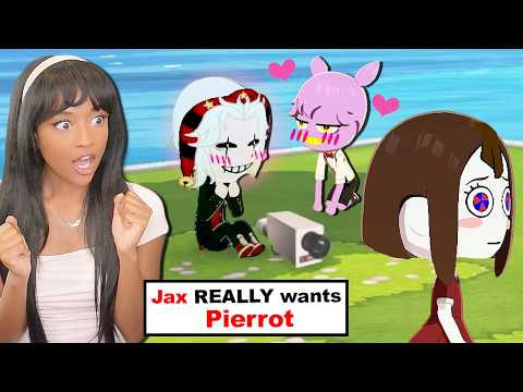 Jax Confess his LOVE to Pierrot AGAIN and Pomni Runs from Ragatha's Love!! | Tomodachi Life