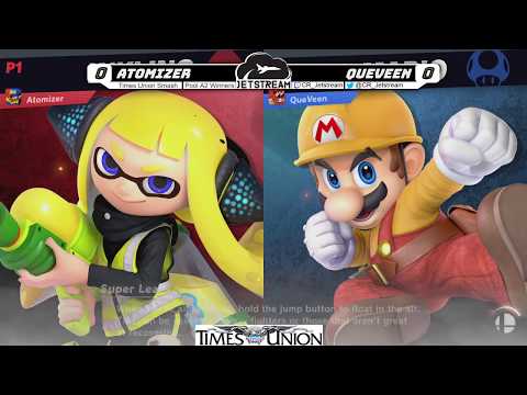 Times Union Smash Pools Winners - Atomizer (Inkling) Vs. Queveen (Mario) Smash Ultimate - SSBU