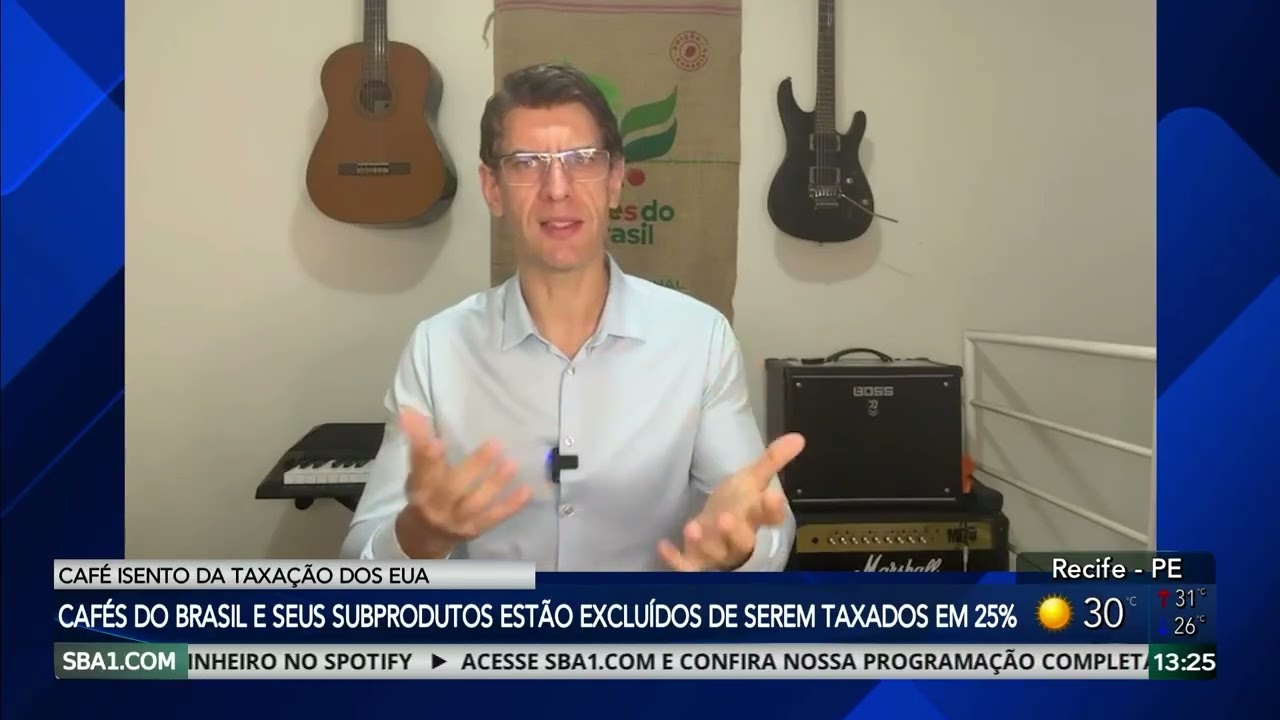 Cafés brasileiros ficam fora da tarifa de 25%