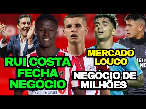 🔴 BENFICA VOLTA À CARGA! E RUI COSTA FECHA NEGÓCIO DE MILHÕES! NOTÍCIAS DO BENFICA