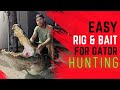 HOW TO Bait For HUGE Alligators Wooden Peg Full Rig Explained Step By Step The Wild Game