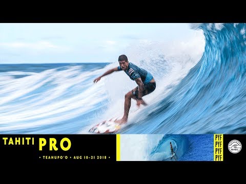February vs. Lau vs. Carmichael - Round Four, Heat 1 - Tahiti Pro Teahupo'o 2018