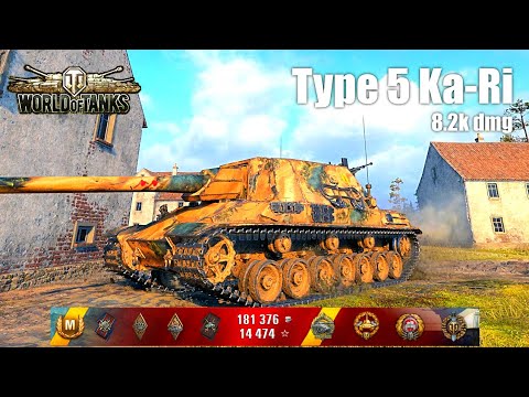 Type 5 Ka-ri, 8.2K Damage, 9 Kills, Studzianki - World of Tanks