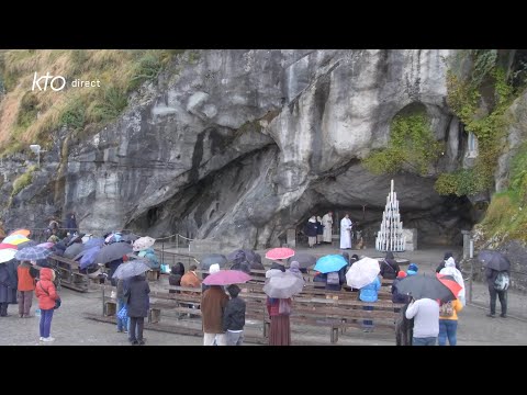 Chapelet du 16 mars 2025 à Lourdes