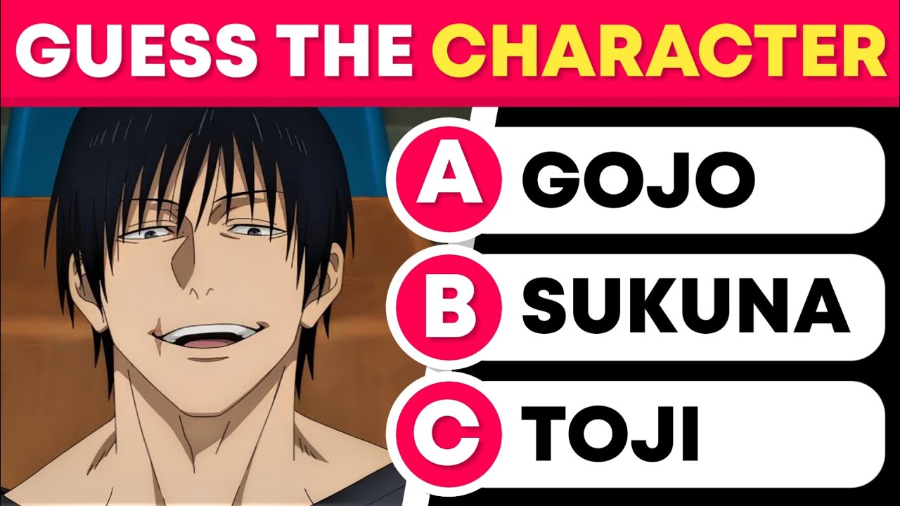 Try To Guess The Jujutsu Kaisen Character 🧙 Can You Please Answer It ❓