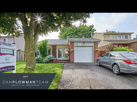 Ajax Home For Sale With 3 Bedrooms | Dan Plowman Team